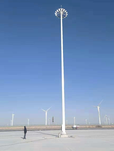 瓜州高速路服务区久治高杆灯项目